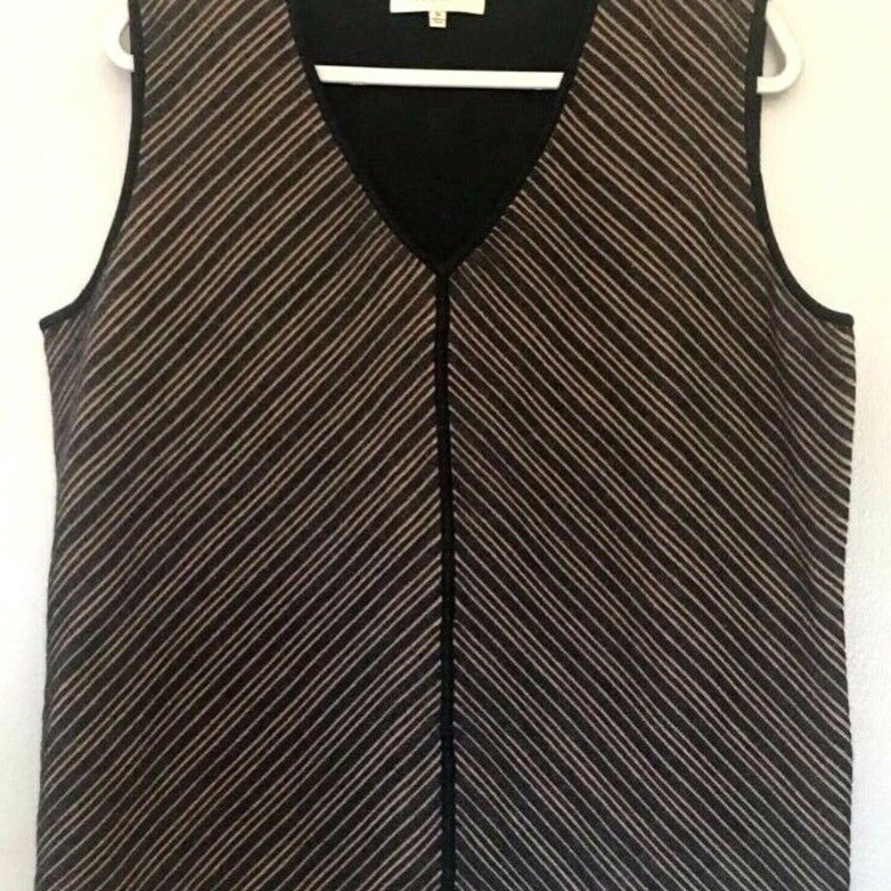 Jones New York Collection Woman Vest Black Nice 3X